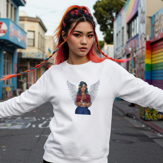 African American Hip Hop Angel Sweatshirt
