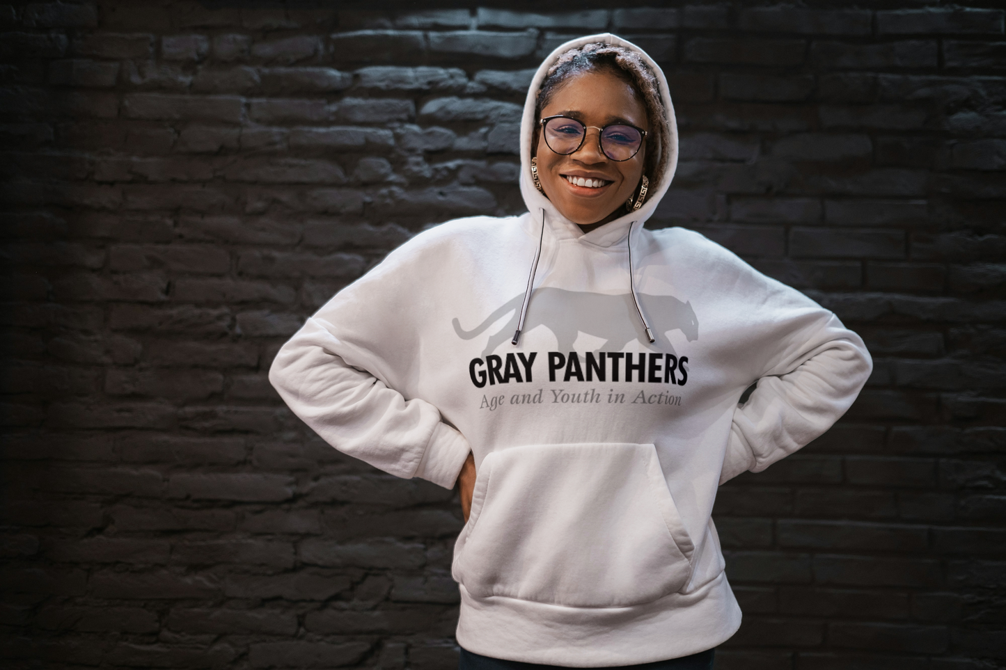 Gray Panther Club Hoodie