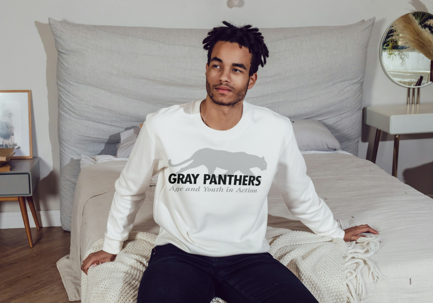Gray Panther Club Sweatshirt